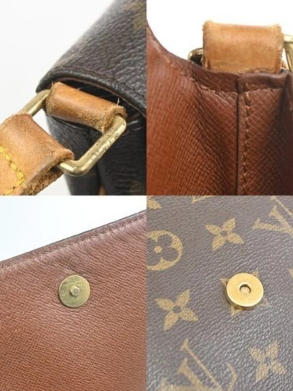 LOUIS VUITTON Musette Salsa Short Shoulder Bag Monogram BN Spain M51258 85AA193 - Picture 9 of 16